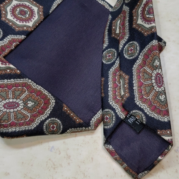 Christian Dior Monsieur 100% Silk neck tie - Picture 4 of 6